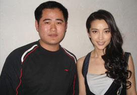 广州红足1世与明星合影