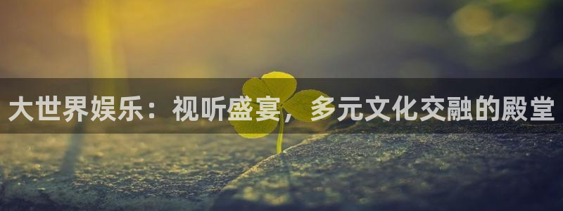 红足1世新：大世界娱乐：视听盛宴，多元文化交融的殿堂